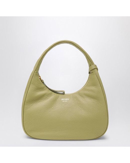 Prada Green Small Pistachio Leather Handbag