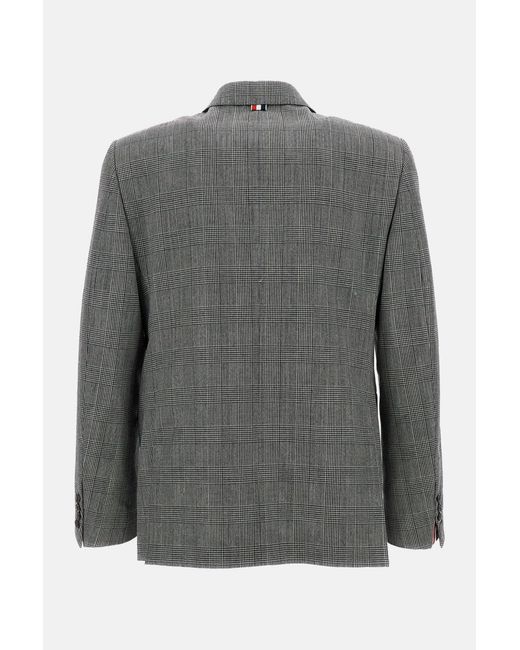 Thom Browne Gray Double Breasted S/C for men