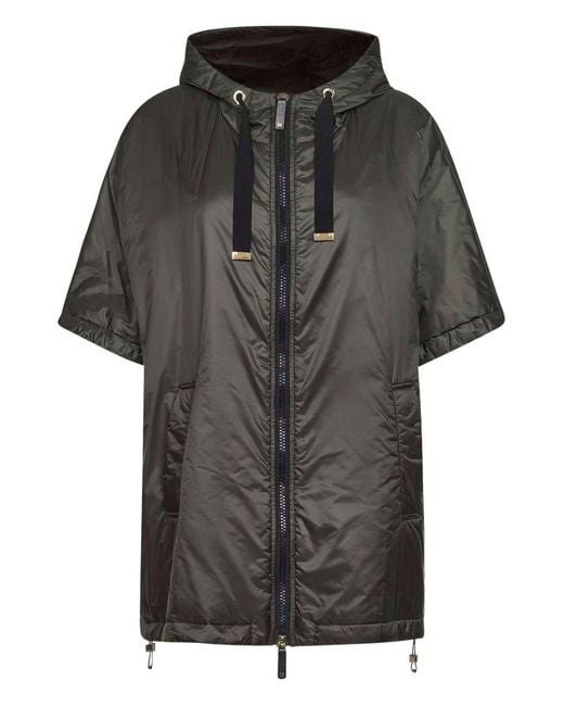 Max Mara Black Nylon Jacket