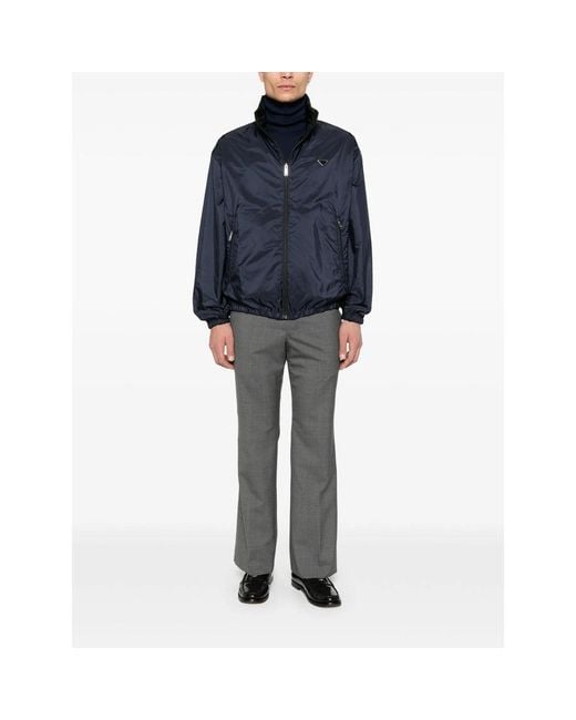 Prada Black Re-Nylon Down Jacket for men