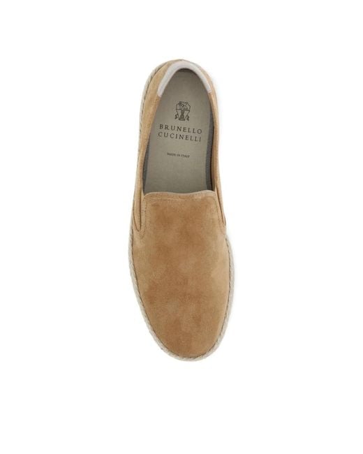 Brunello Cucinelli Natural Neutrals Espadrilles for men