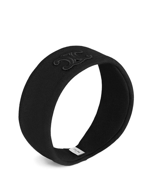 その他 CELINE Wool hair band Nero Celine Wool Headband in Black | Lyst