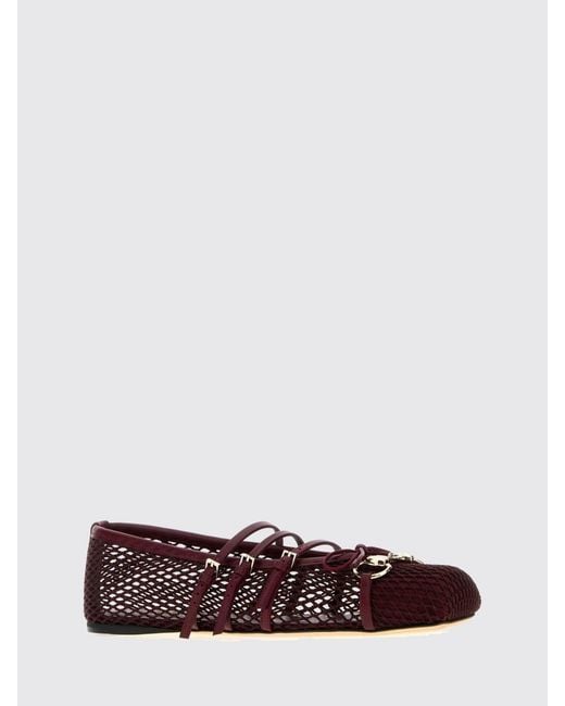 Gucci White Ballet Flat