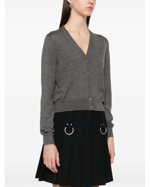 Prada Gray Cardigan Clothing