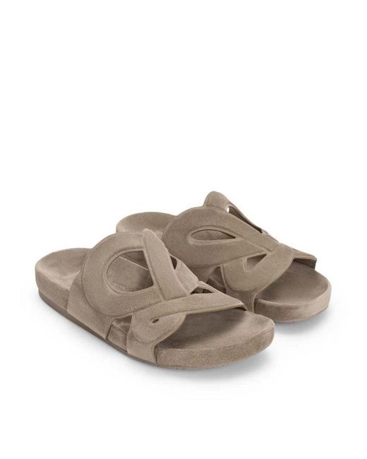 Loewe Brown X Paula's Ibiza Slide Ease Monogram for men