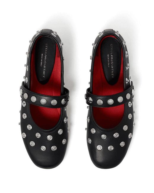 Stella McCartney Black Flat Shoes