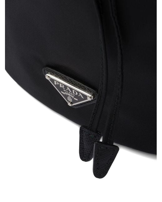 Prada Black Re-Nylon Drawstring Pouch
