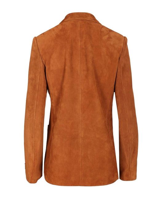 Versace Brown Suede Jacket