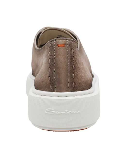 Santoni Brown Sneakers