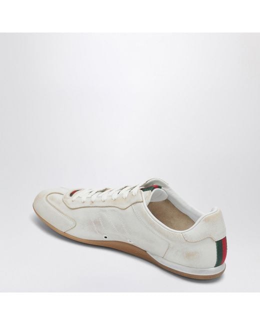 Gucci White Shift Sneaker
