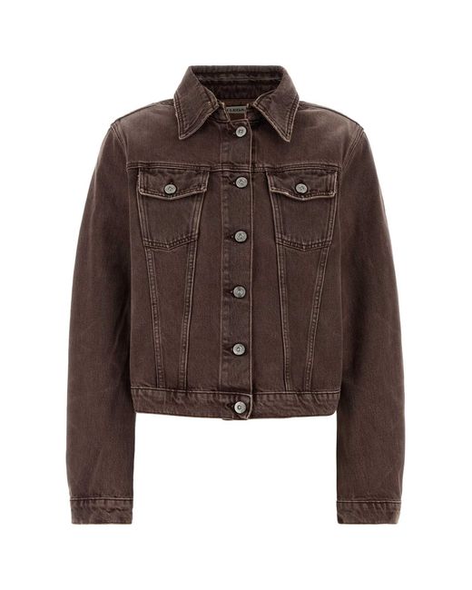 Our Legacy Brown Denim Jacket