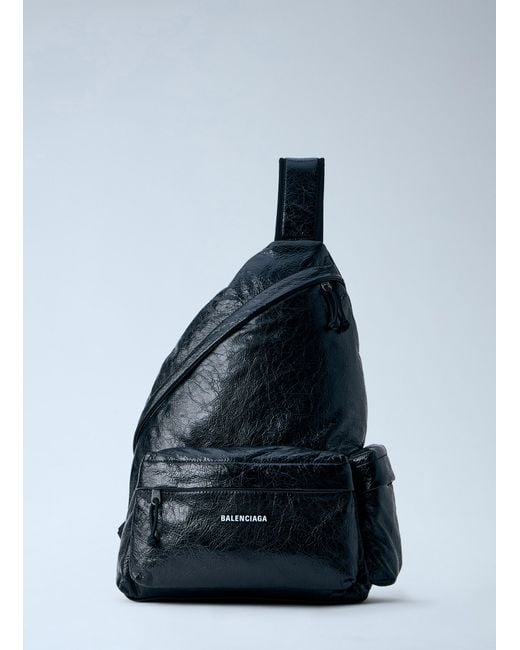 Balenciaga Blue Explorer Sl Backpack for men