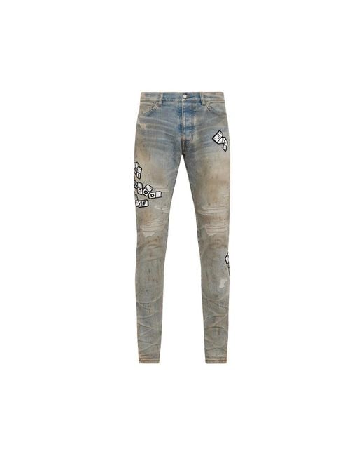 Amiri Blue Denim for men
