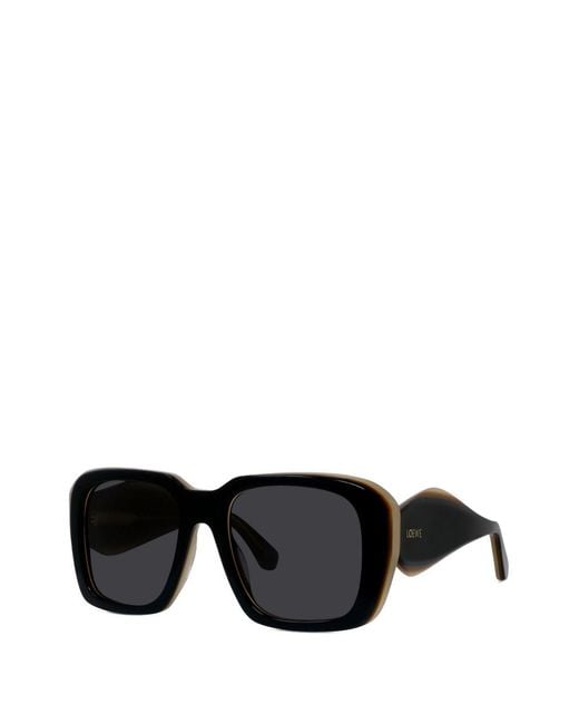 Loewe Black Square Sunglasses
