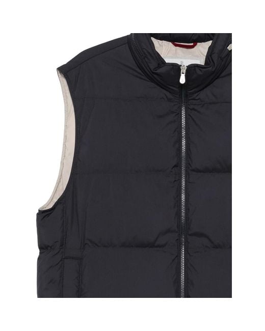 Brunello Cucinelli Blue Jackets for men