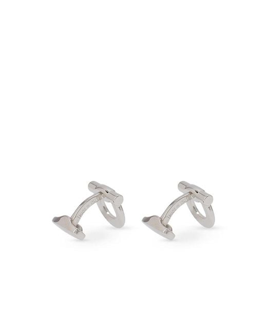 Ferragamo Metallic Cufflinks for men