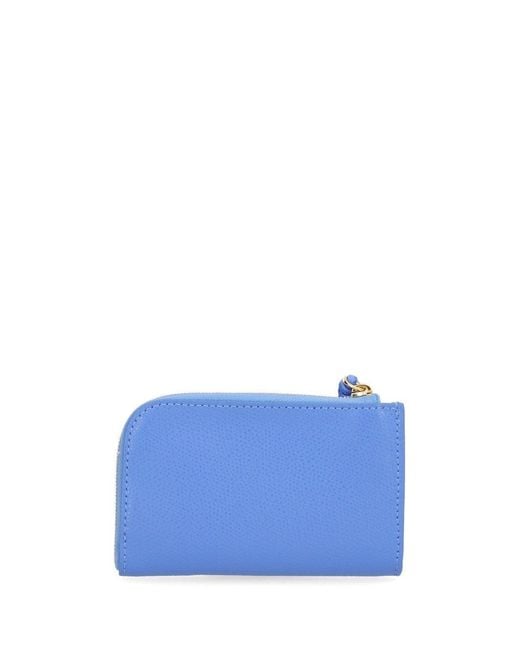 Fendi Blue Card Holder