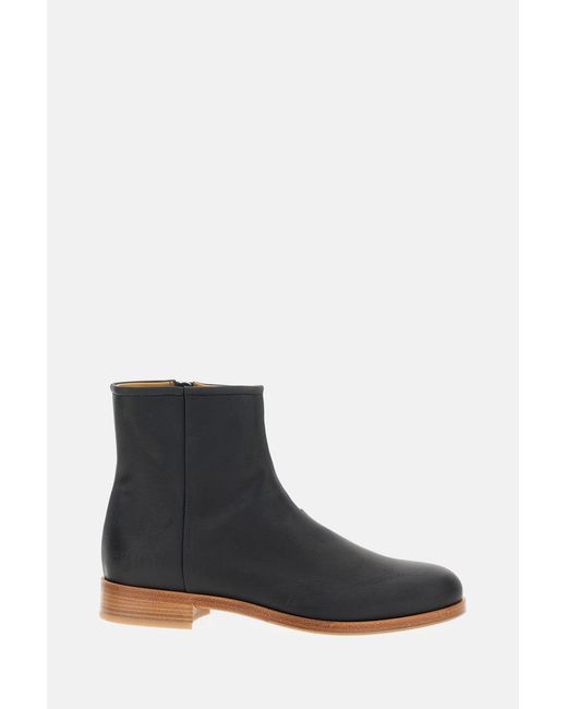 Common Projects Black Zipper Boot for men