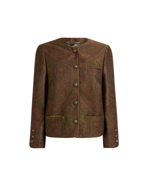 Etro Brown Jackets