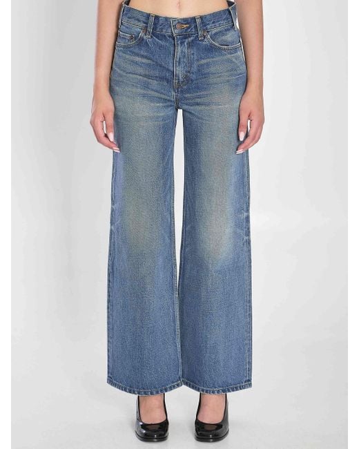 【関税&送料込】Celine Jolene Jeans Celine Jolene Jeans in Blue | Lyst