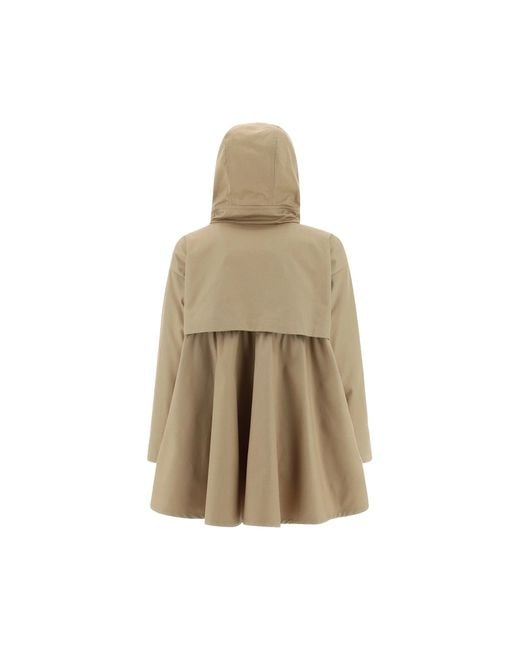 Herno Natural Flared Jacket