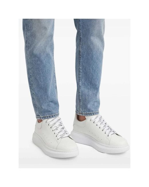 McQueen White Trainers