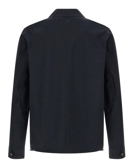 Herno Blue 'Essence' Overshirt for men