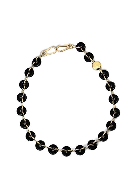Loewe Black Donut Chain Strap