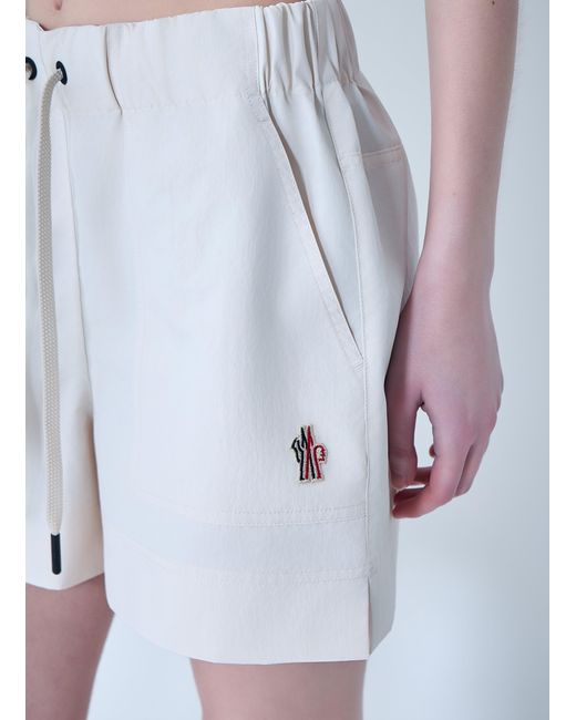 Moncler Blue Drawstring Shorts