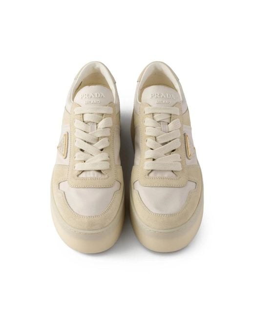 Prada Natural Neutrals Shoes
