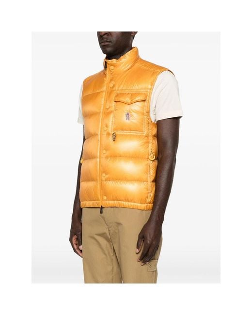 Moncler Orange Jackets for men