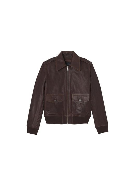 A.P.C. Brown Jackets