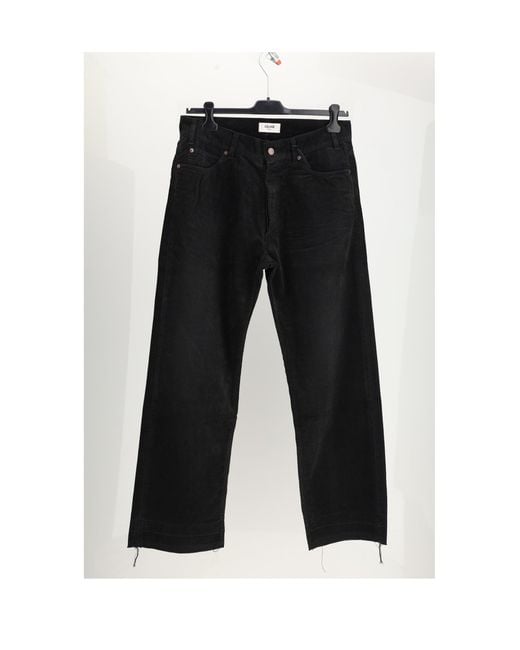 Celine Men's Black Wesley Jeans