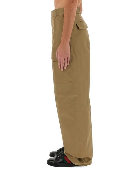 Gucci Black Cargo Pants for men