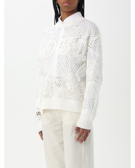 Max Mara White Sweater for men