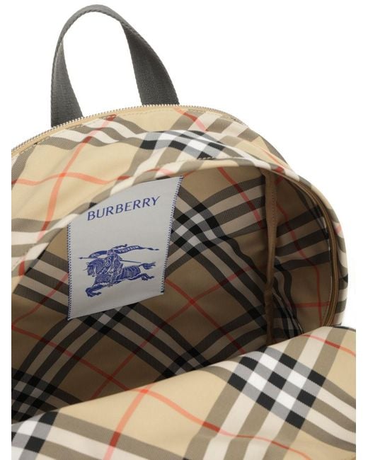 Burberry Natural Small Backpack for men