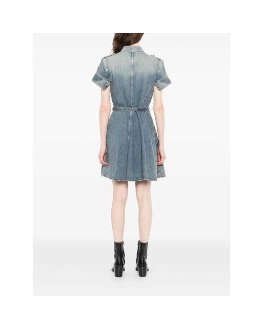 McQueen Blue Dresses
