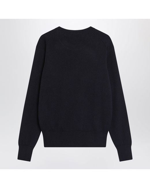 AMI Blue Ami De Coeur Sweater for men