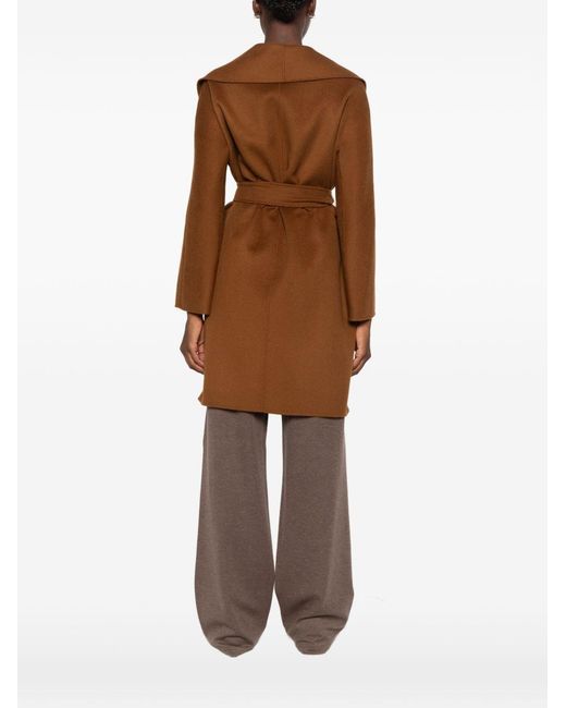 Max Mara Brown Wool Coat