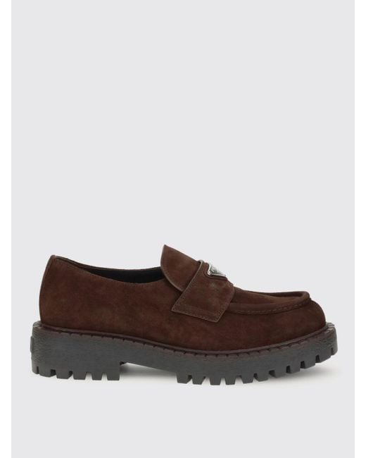 Prada Brown Loafers Dark for men