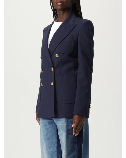 Gucci Blue Double Breasted Blazer