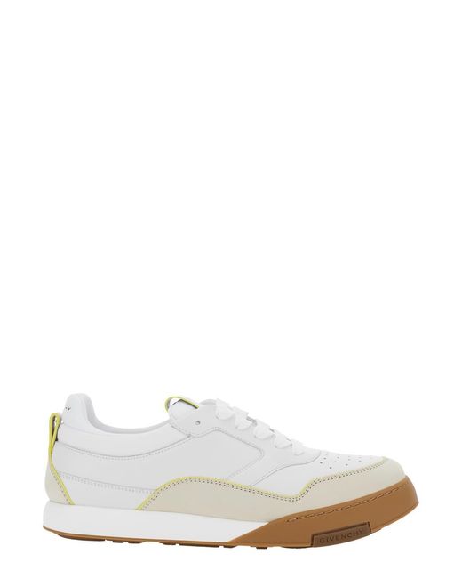 Givenchy White Low-Top Sneakers Leather for men