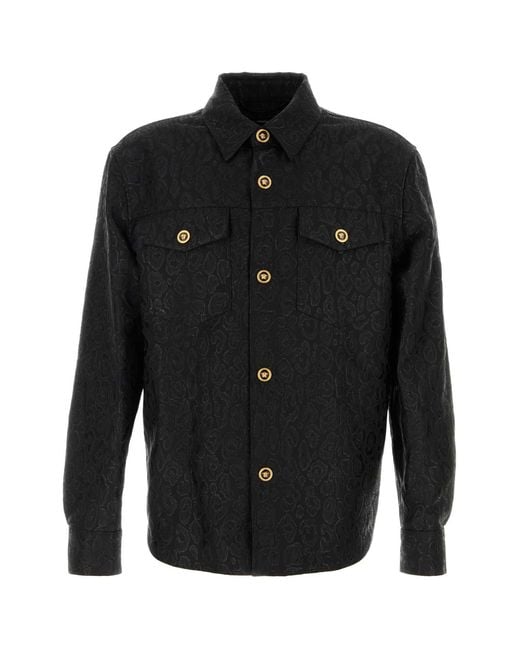 Versace Black Shirts for men