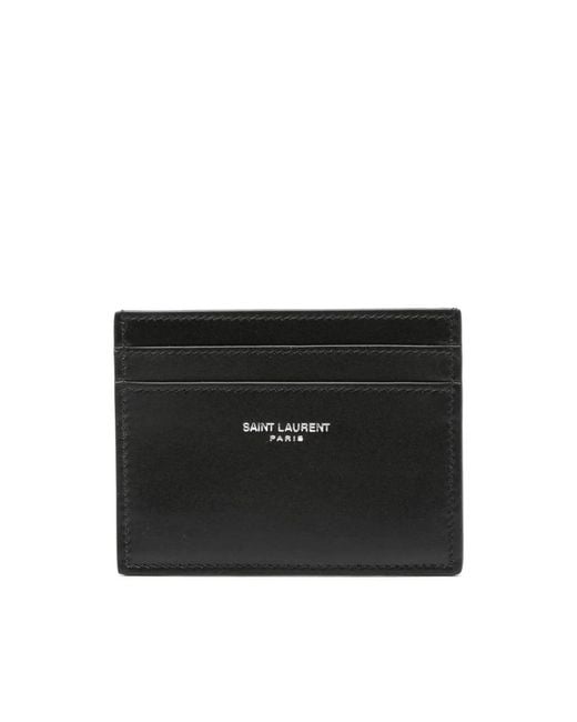 Saint Laurent Black Wallets & Cardholders for men