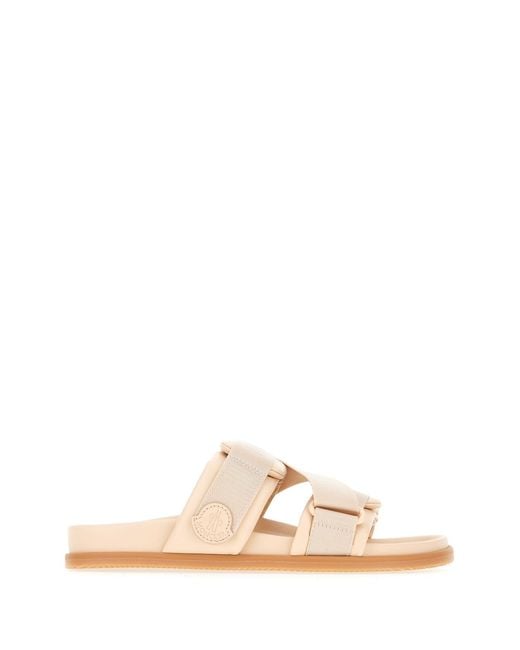 Moncler Pink Shoes Mules