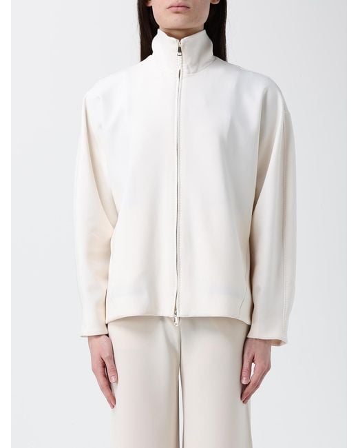 Max Mara White Jacket Ivory