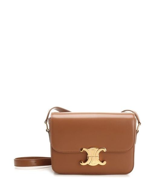 Céline Brown Teen Triomphe Bag