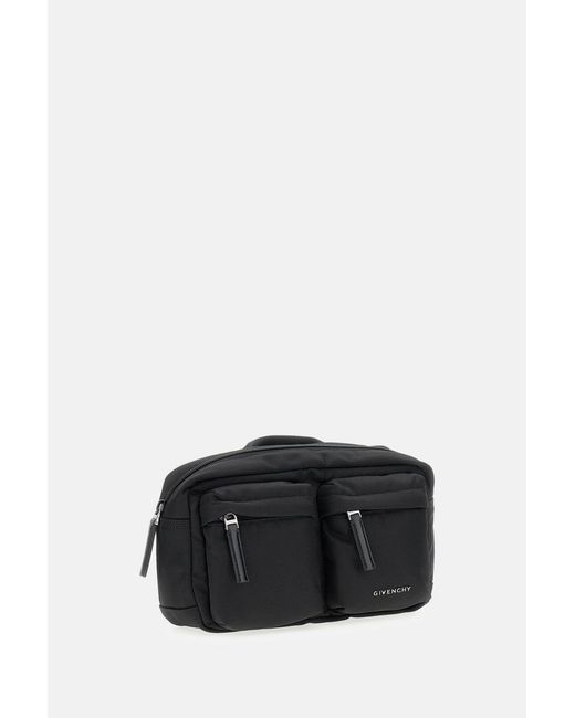 Givenchy Black Nylon Bumbag for men