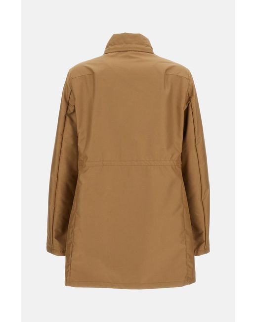 Fay Natural Virginia Overcpat Popeline Tech