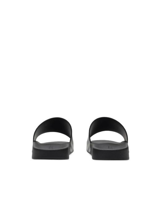 Burberry Black Flip-Flops & Slides for men
